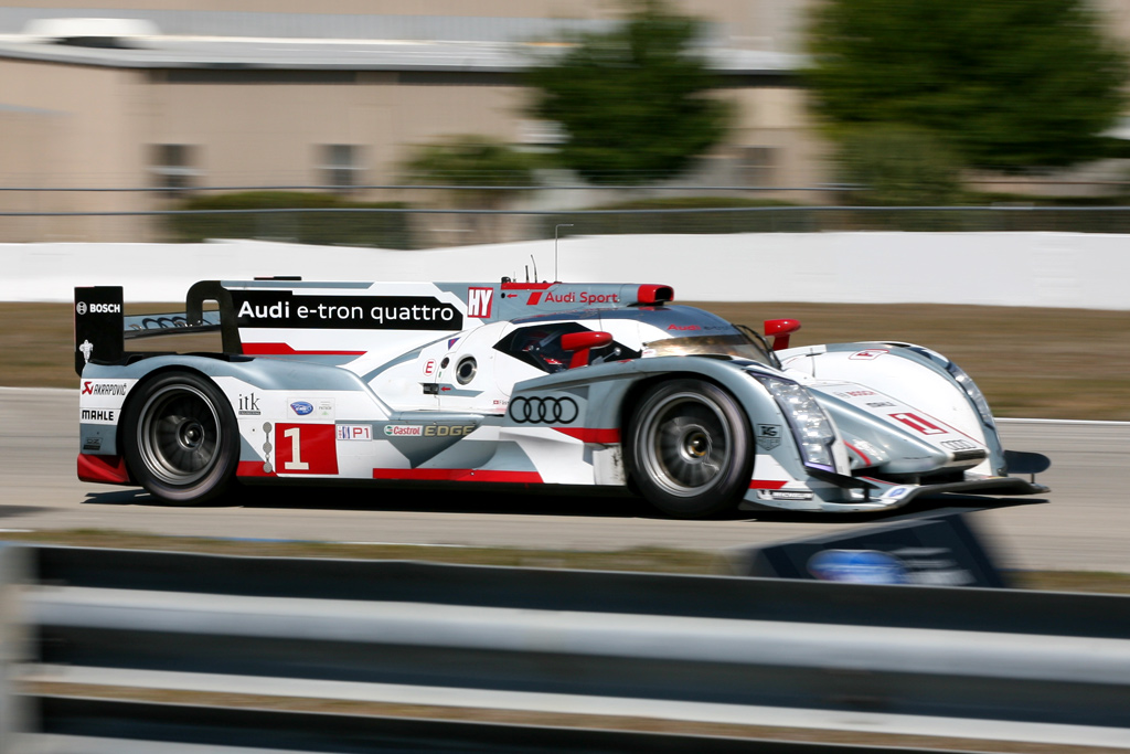 Audi nummer 1 sejrede på Sebring Racecway
(Foto: Motorsporten.dk)